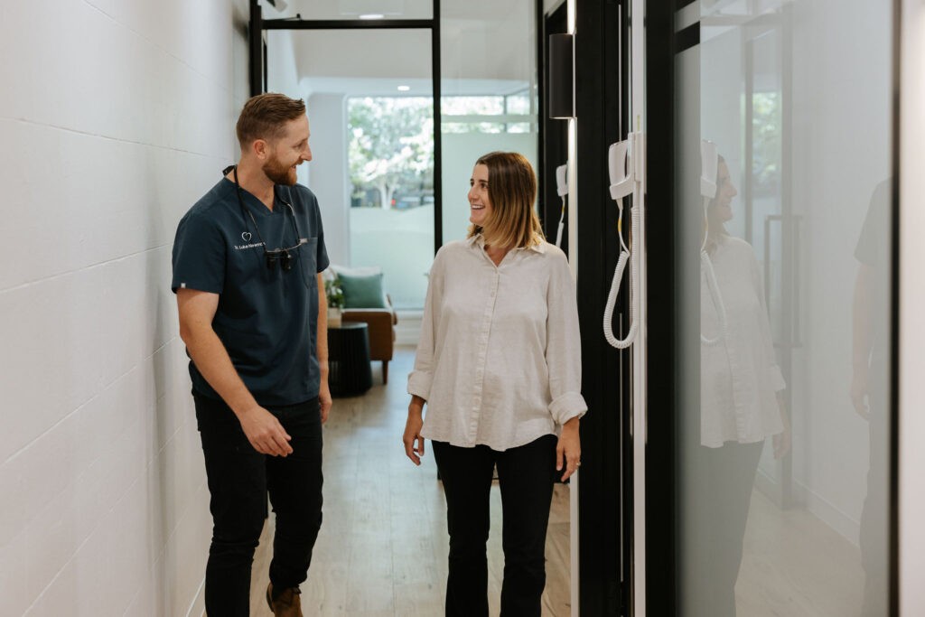 View of the welcoming hallway at Mary St Dental Gympie