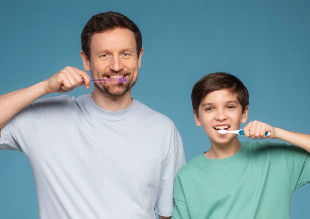 Smiling patient representing the benefits of regular dental visits. Routine dental checkups and professional cleanings help maintain healthy teeth and gums for patients in Gympie.